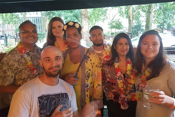 Work socials